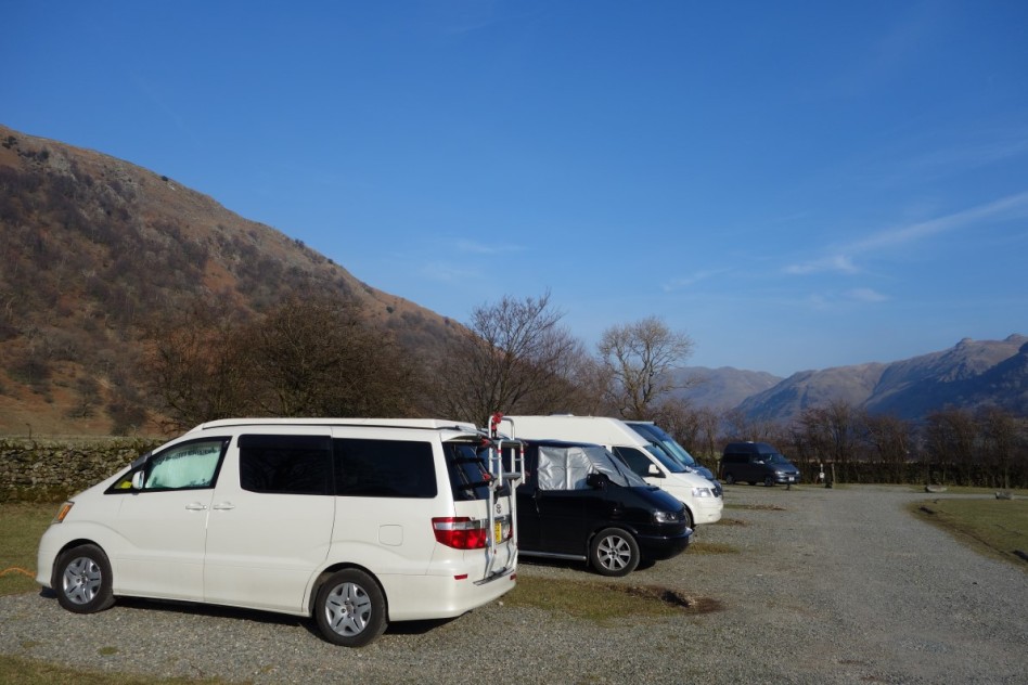 Campers' Parking for Travel