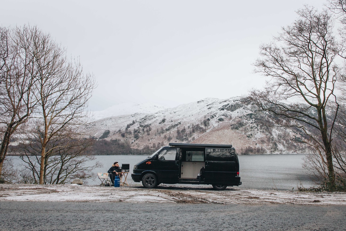 Winter trip by Campervan
