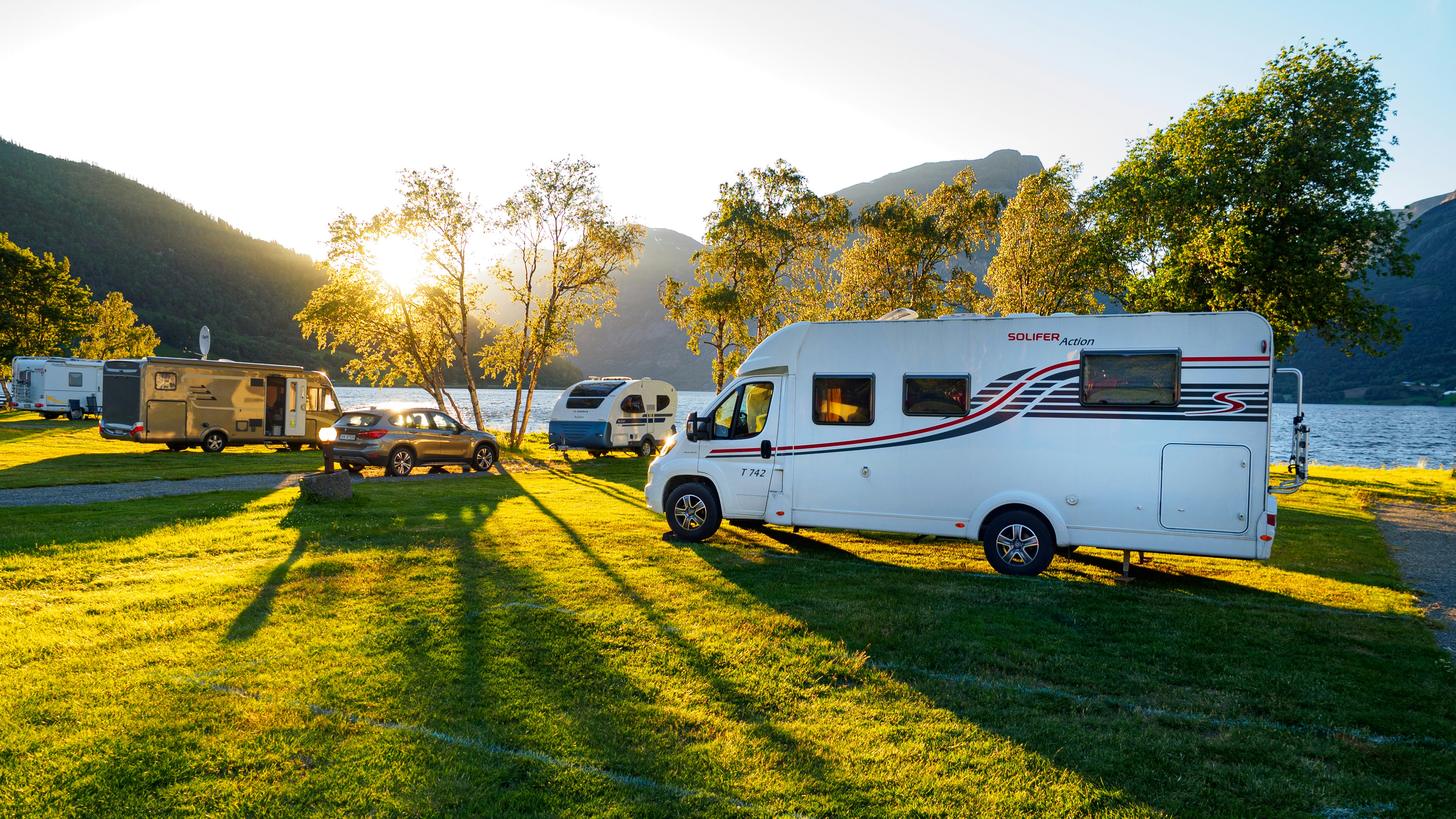 Campervan and Campground Parking